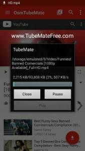 Tubemate 2.2.5 application